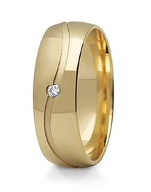 Obrączka z żółtego złota ST-286Z-k