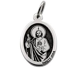 Medalik srebrny z wizerunkiem św. Judy MED-JUD-01