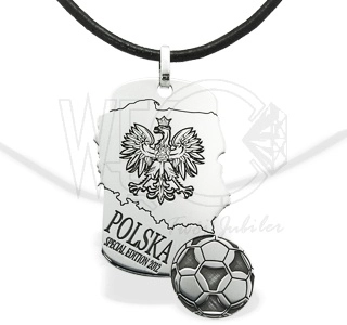 Nieśmiertelnik ze srebra Polska WEC-S-NW-2