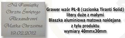 Grawer płytka wzór PŁ-8