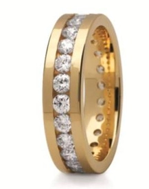 Obrączka z żółtego złota ST-84Z-m