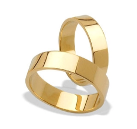 Obrączka z żółtego złota ŁK-13Z-EXTRA light-k
