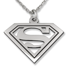 Wisiorek srebrny na Dzień Chłopaka SUPERMAN-1