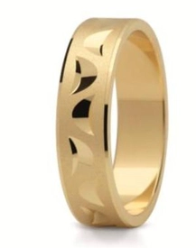 Obrączka z żółtego złota ST-132Z-m