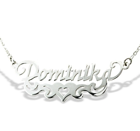 Naszyjnik srebrny z Twoim imieniem WEC-S-IMIE-3