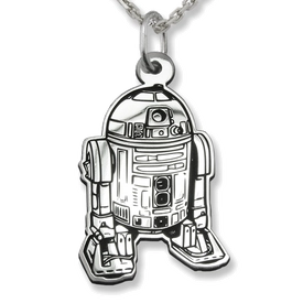 Wisiorek srebrny KOSMICZNY ROBOT-1