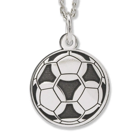 Wisiorek srebrny Piłka NOŻNA-1