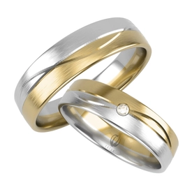 Pojedyńcza obrączka męska bez kamieni ŁN-13ZB-m