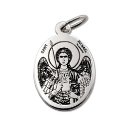 Medalik srebrny z wizerunkiem św. Michała Archanioła MED-MICH-01