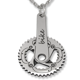 Wisiorek srebrny Korba Rower-1