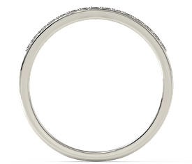 Pierścionek z białego złota z brylantami BP-7915B-K15-1,3/0,01-F/VS