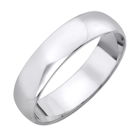 Obrączka klasyczna z białego złota szer 3 mm ZS-A-101B-D