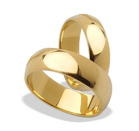 Obrączka z żółtego złota ŁK-25-k