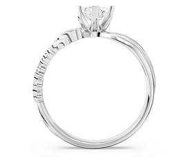 Pierścionek z białego złota z diamentami CP-68B-F/VVS1-F/VS
